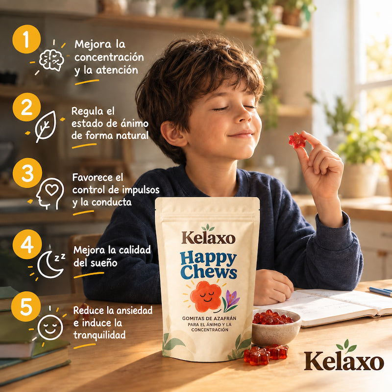 Kelaxo Gomitas de Azafrán